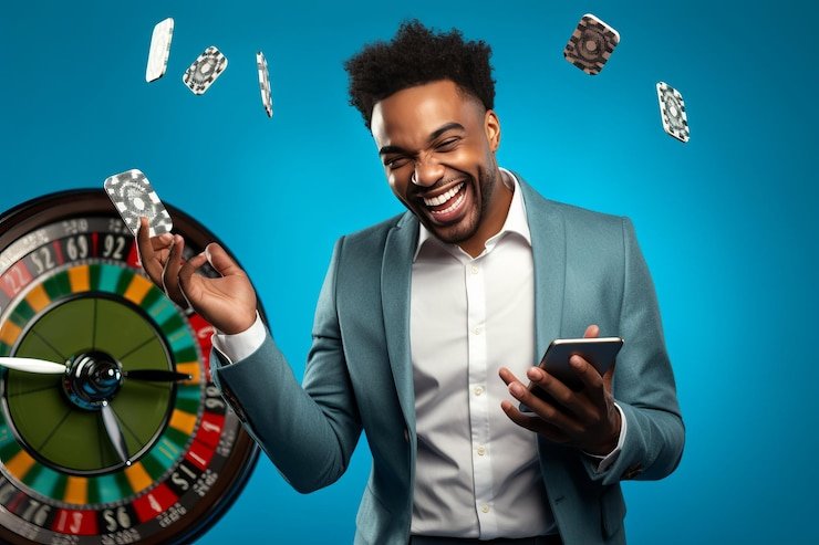lotus2 4d mobile app interface showing live blackjack table and account menu